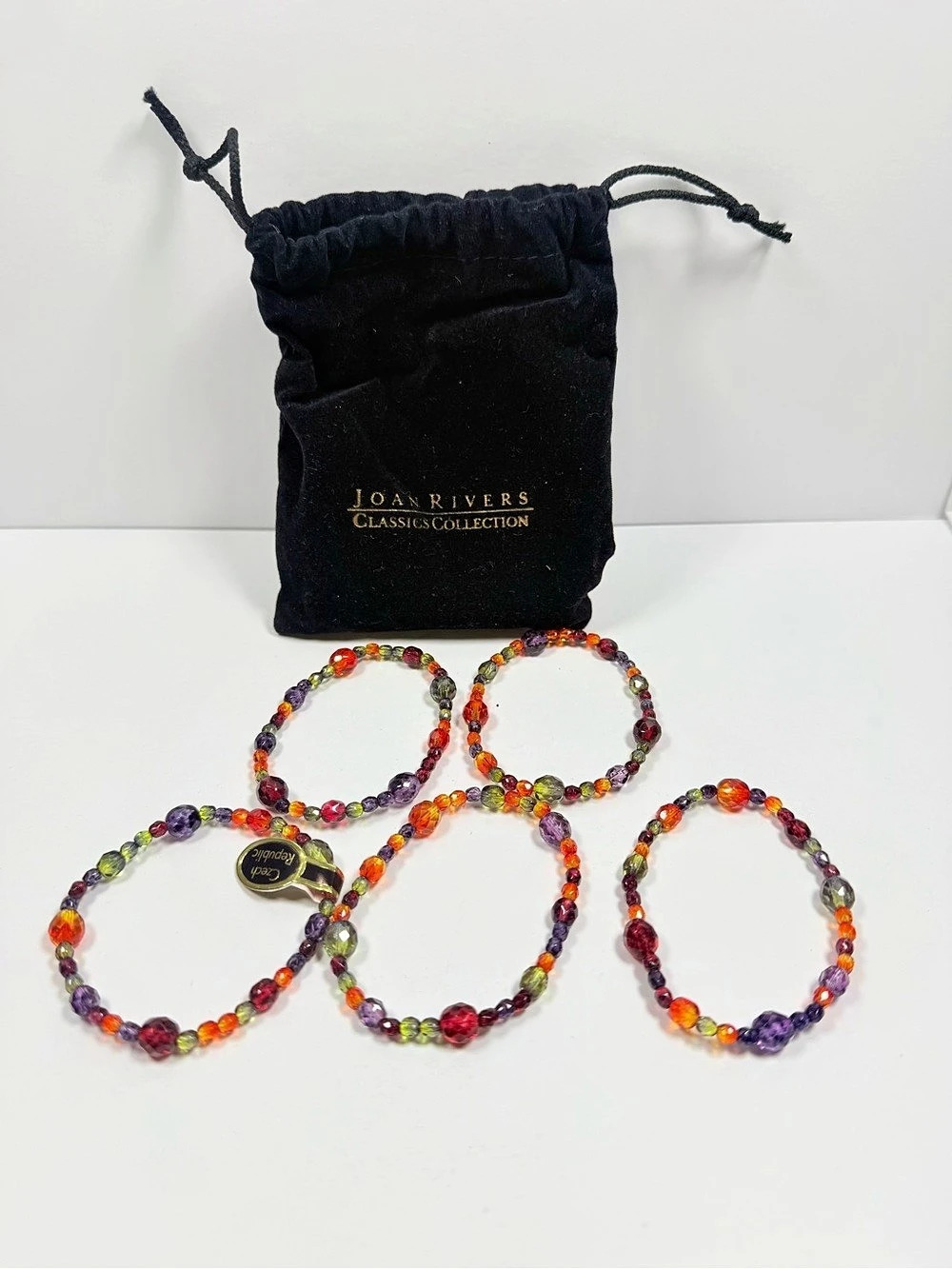 Joan Rivers Classics Collection Multicolor Beaded Necklace Set
